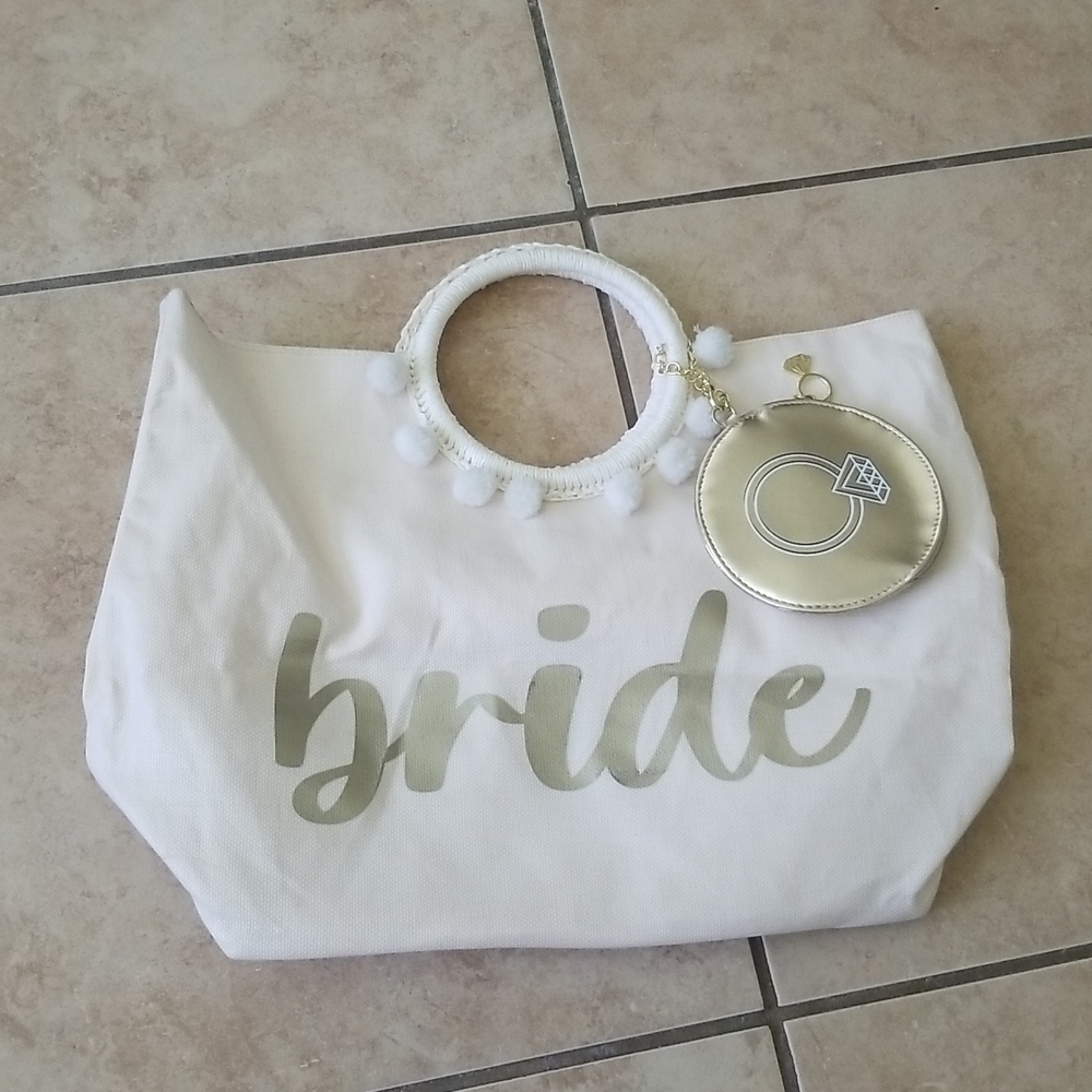 Bride beach bag